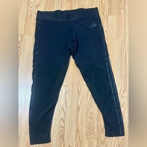 Adidas, Three Strips Leggings, XL